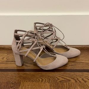 SCHUTZ Arya Lace-Up Pumps